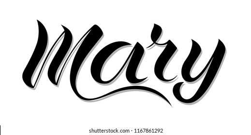 Mary Name Graphic Images Stock Photos Vectors Shutterstock