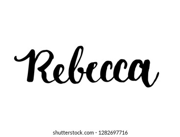 The Name Rebecca Images, Stock Photos & Vectors | Shutterstock