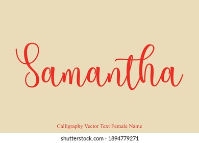 Samantha Name Images Stock Photos Vectors Shutterstock