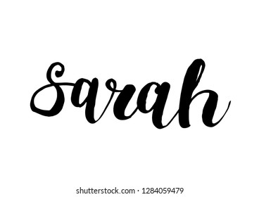 Lettering Sarah Hd Stock Images Shutterstock