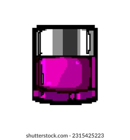 female night cream game pixel art retro vector. bit female night cream. old vintage illustration