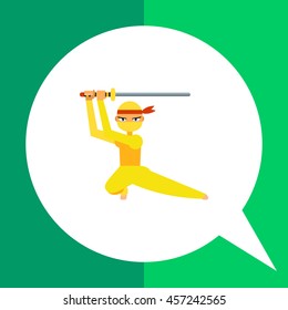 Female Ninja Icon