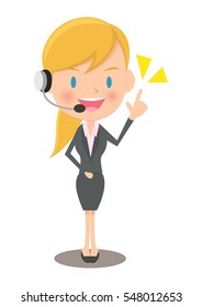 Female office worker to come up with