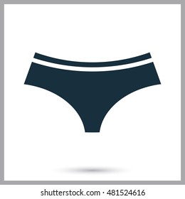 Female panties icon