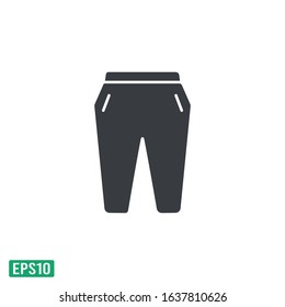 female pants icon vector design element eps10