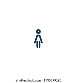 Female - Pictograph | Line Icon