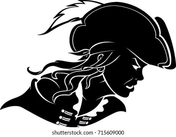 Female Pirate Side View