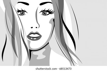Female portrait.