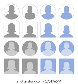 Female profile icons