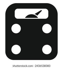 Female scales icon simple vector. Woman depression. Mood pain swing