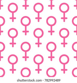 female seamless pattern