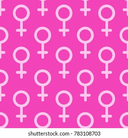female seamless pattern