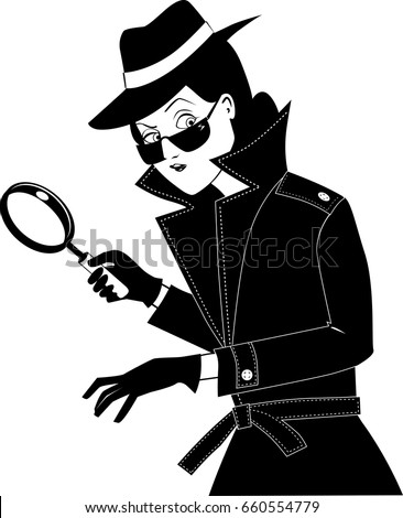 Secret Agent Silhouette - Free Stock Photo by mohamed hassan on