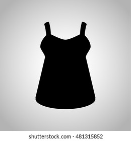 Female shirt icon