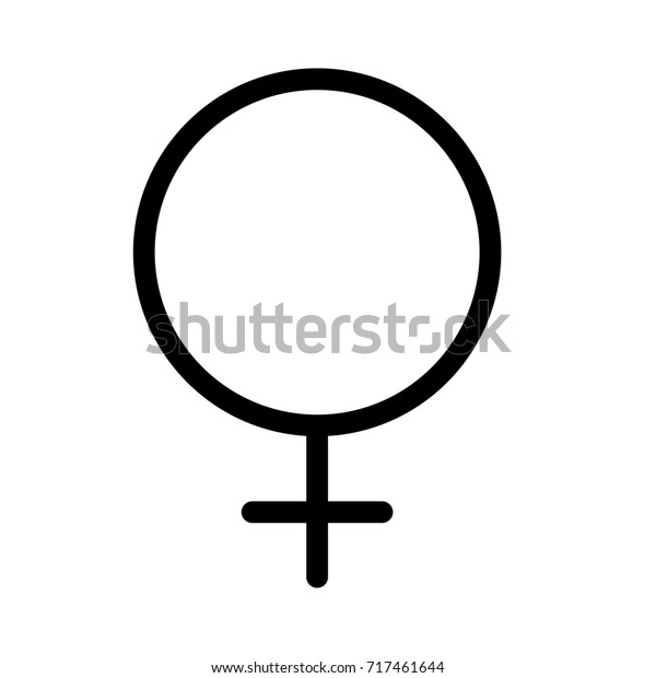 Female Sign Stock Vector (Royalty Free) 717461644