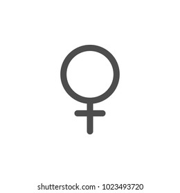 female sign icon. Elements of web icon. Premium quality graphic design icon. Signs and symbols collection icon for websites, web design, mobile app on white background