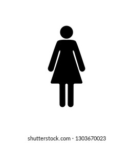 Female sign vector