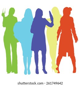 Female Silhouettes