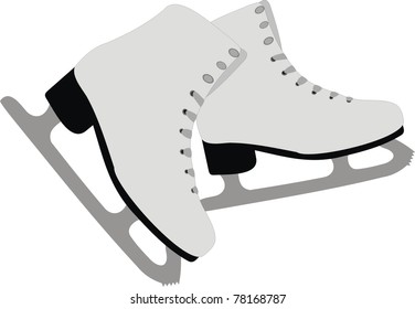 The female skates