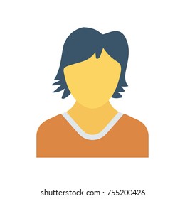  female sticker icon