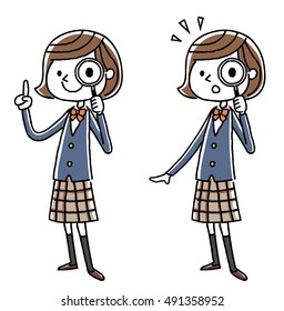 Female student