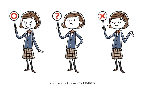 Female student