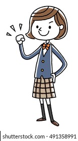 Female student