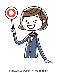 Female student