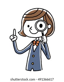 Female student