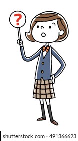 Female student