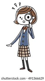 Female student