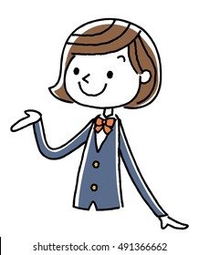 Female student