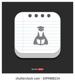 Female student icon