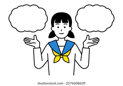 Female student proposes two options