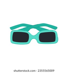 female sunglasses women cartoon. fashion girl, young person, lifestyle lady female sunglasses women sign. isolated symbol vector illustration