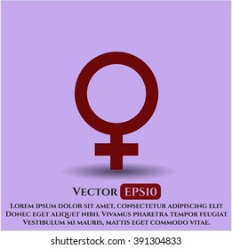 Símbolo femenino