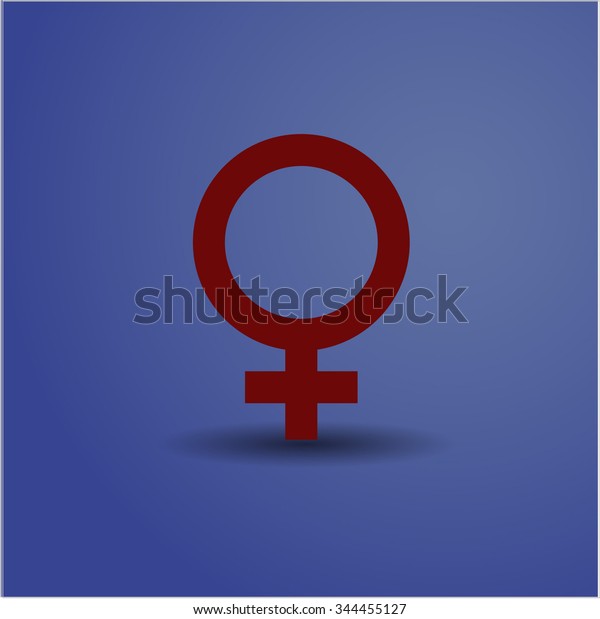 Female Symbol Stock Vector Royalty Free 344455127 Shutterstock 8190