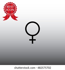 Female Symbol Single Icon