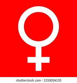 Female symbol - Vector- EPS 10