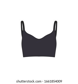 Female tank shirt icon. Tank shirt symbol modern, simple, vector, icon for website design, mobile app, ui. Vector Illustration