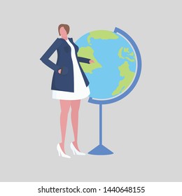 Female teachers activities in class 