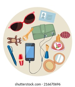 Female things - Illustration