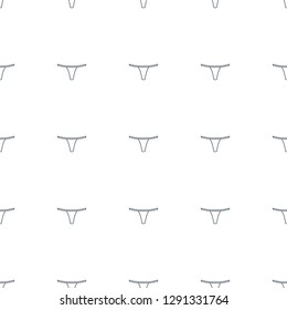 female underwear icon pattern seamless white background. Editable line female underwear icon. female underwear icon pattern for web and mobile.