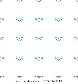 female underwear icon pattern seamless white background. Editable outline female underwear icon. female underwear icon pattern for web and mobile.