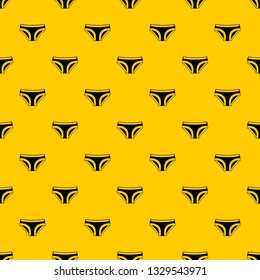 Female underwear pattern seamless vector repeat geometric yellow for any design
