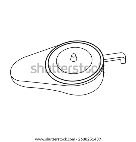 Female Urinal for Bedridden icon vector illustration design