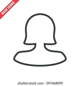 Female user icon