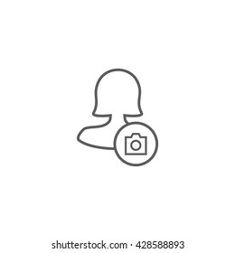 Female User Picture Icon