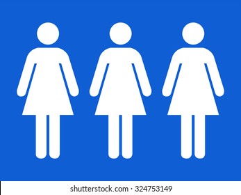 Female Vector Background