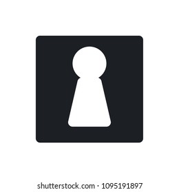 female vector icon